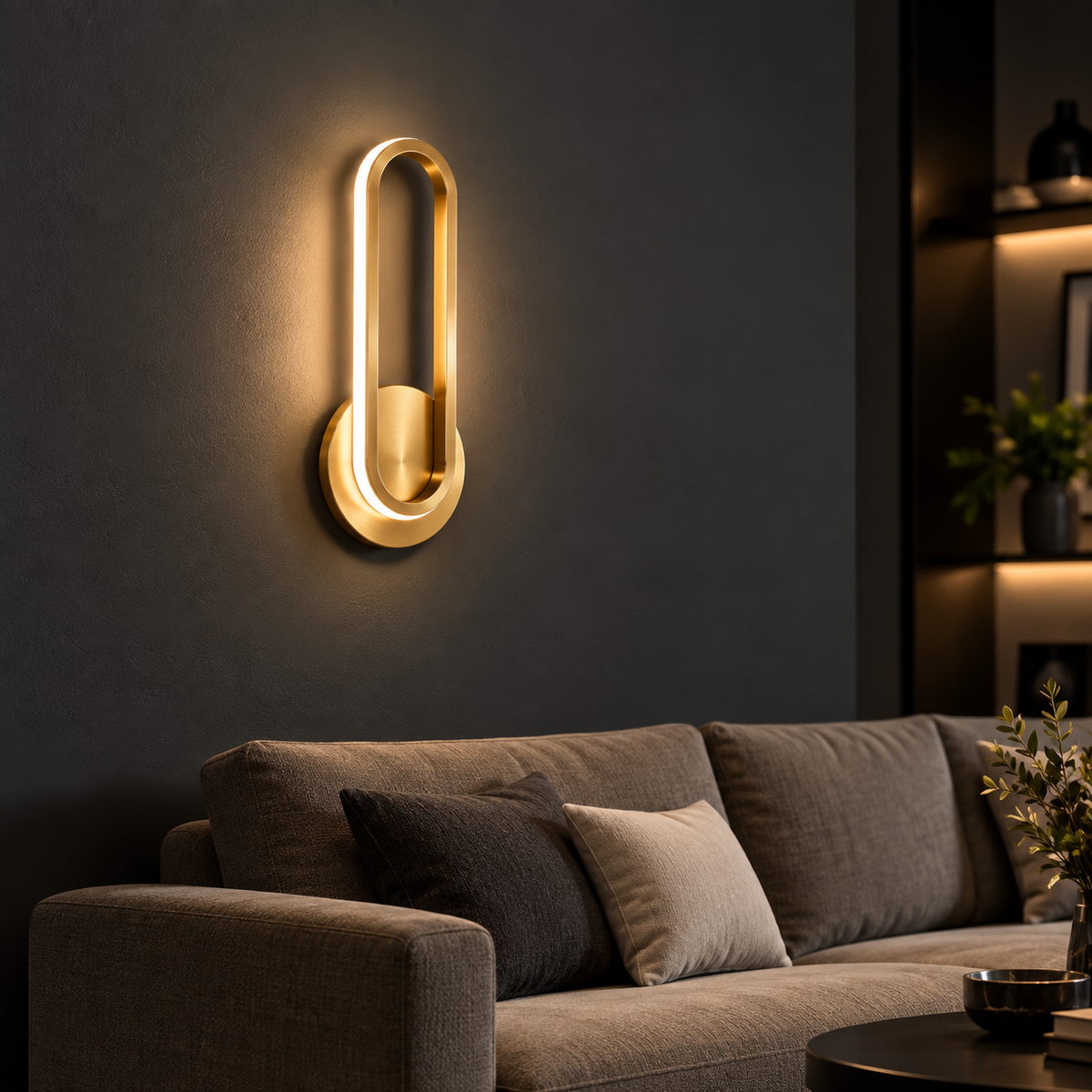 LUİS Şarjlı Modern LED Duvar Apliği Günışığı Taşınabilir Usb