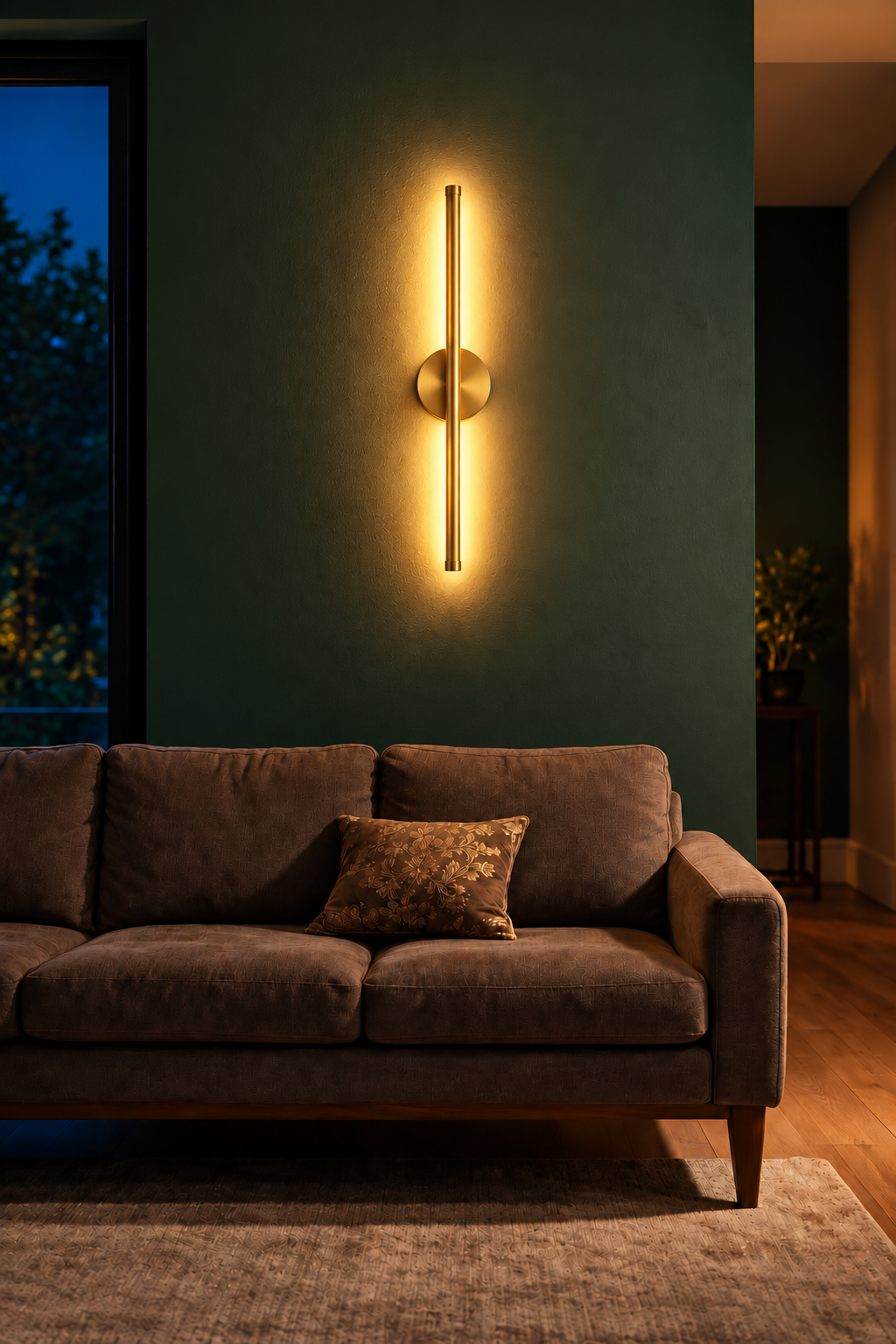 FENİX Şarjlı Modern LED Duvar Apliği Günışığı Taşınabilir Usb