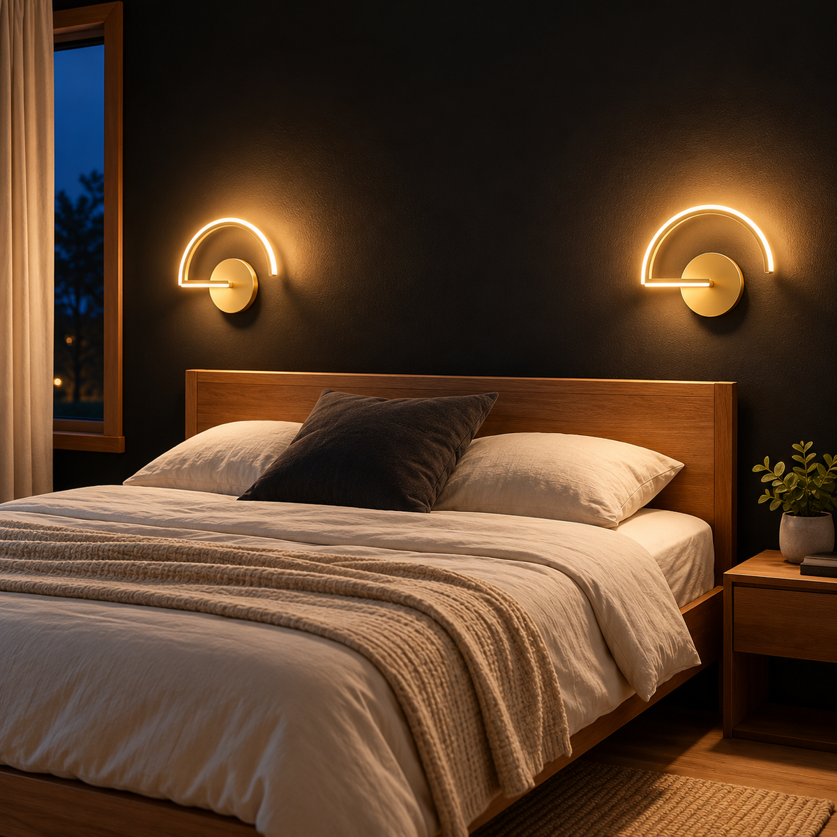 OLİVA Şarjlı Modern LED Duvar Apliği Günışığı Taşınabilir Usb