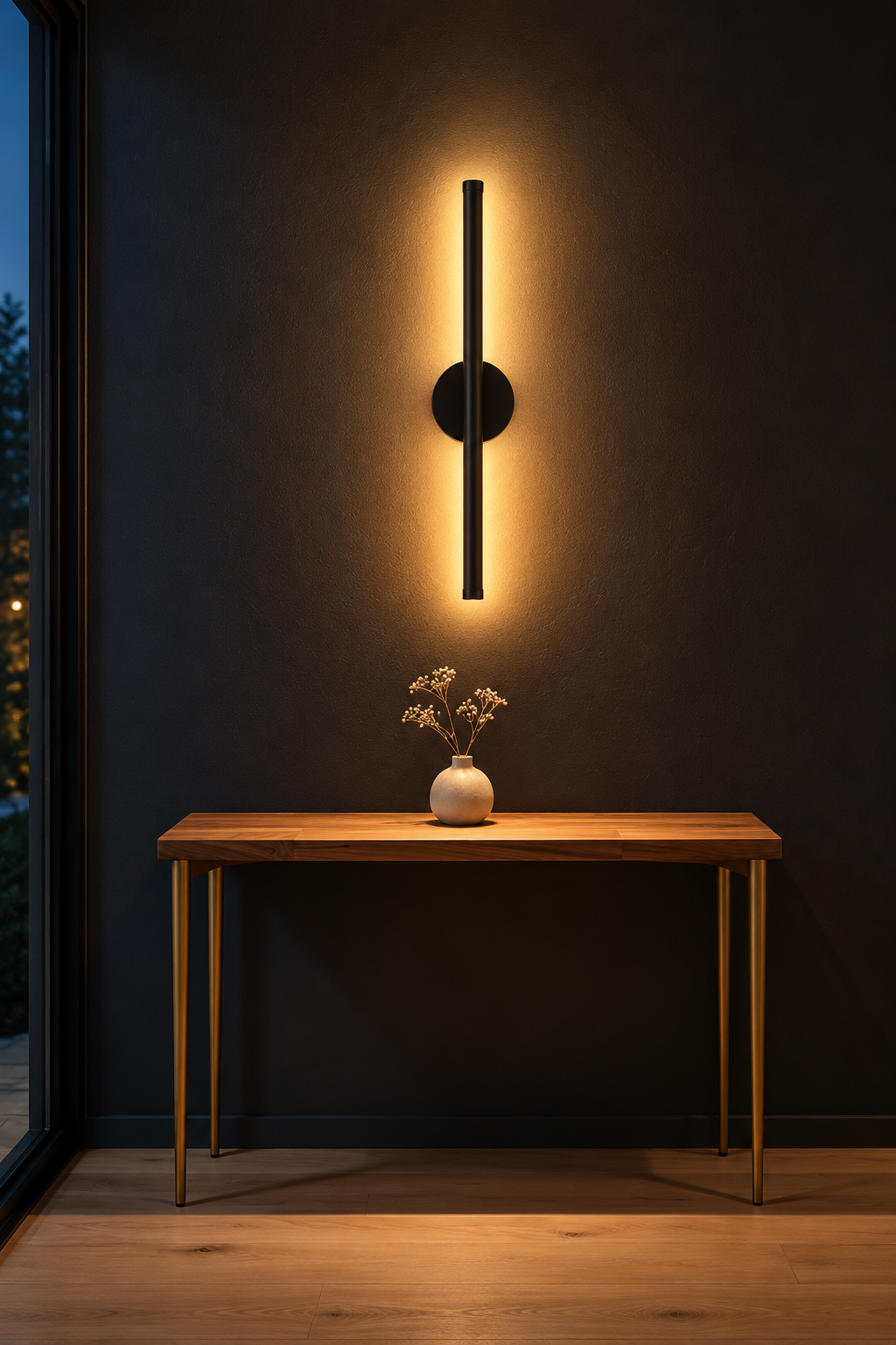 FENİX Şarjlı Modern LED Duvar Apliği Günışığı Taşınabilir Usb