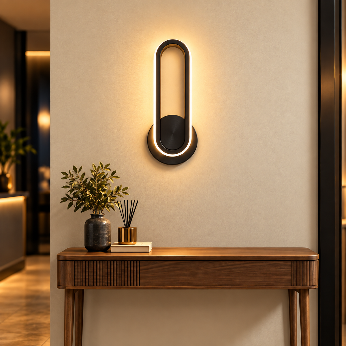 LUİS Şarjlı Modern LED Duvar Apliği Günışığı Taşınabilir Usb
