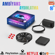 Glow T2 TV ARKASI AMBİYANS LED HDMI