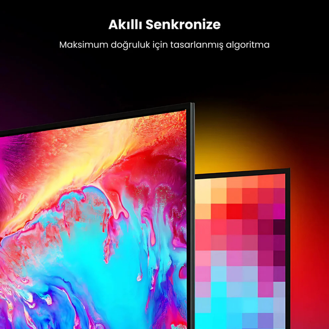 Glow T2 TV ARKASI AMBİYANS LED HDMI