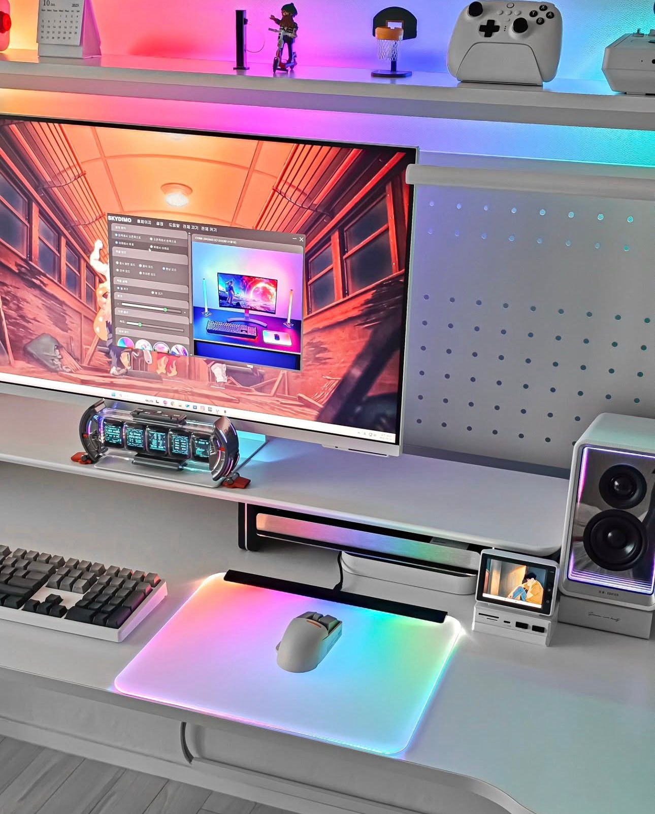 Amblight Mouse PAD Ekran Senkronizasyonlu