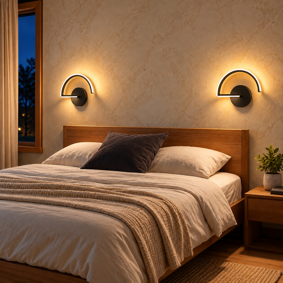 OLİVA Şarjlı Modern LED Duvar Apliği Günışığı Taşınabilir Usb