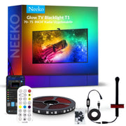 Glow T1 Akıllı Şerit LED Işık | TV Senkron, Sese Duyarlı, Renkli Ambiyans Aydınlatma 70-75 INCH
