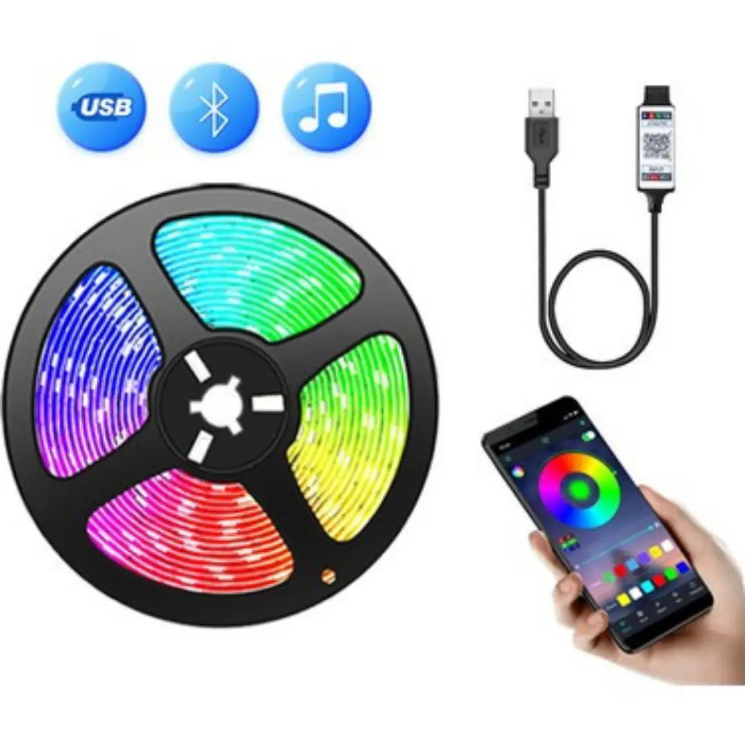 USB'Lİ TV ARKASI ŞERİT LED 3 METRE