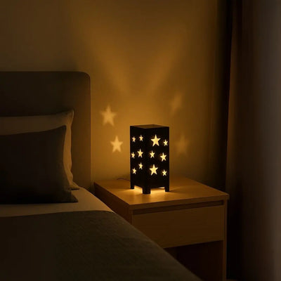 Yıldız LED Işıklı Masa Lambası  Dekoratif Gece Lambası