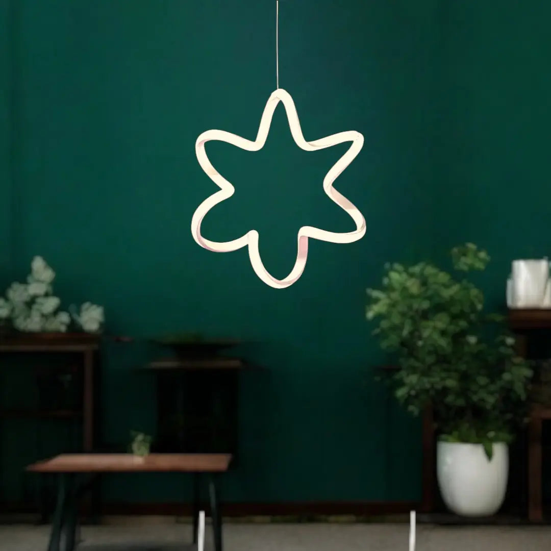 Yıldız Tekli Sarkıt UltraPower LedliAvize Gün Işığı