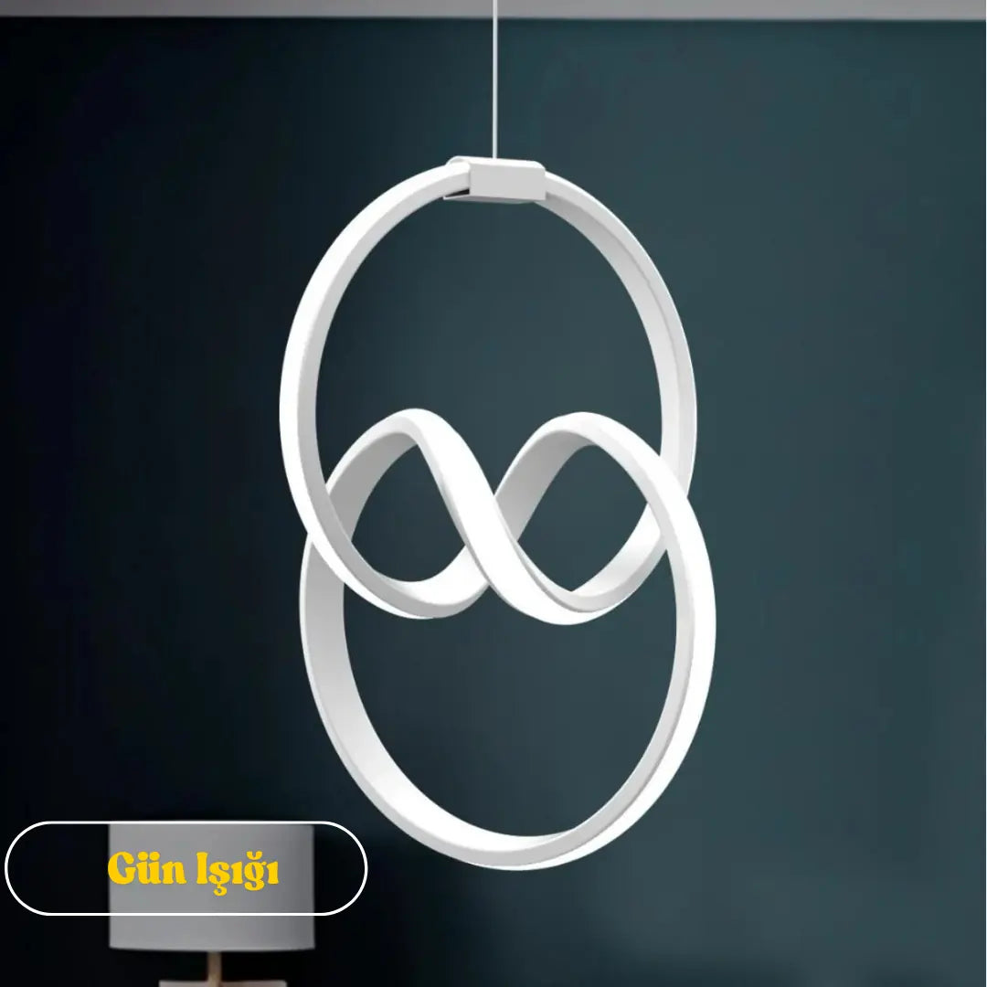 Modern Emily Tekli Sarkıt LED Gün Işığı Power Ledli BEYAZ KASA - GÜN IŞIĞI