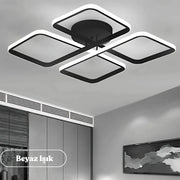 Novem Plafonyer Ultra Süper Power Ledli Tava Sıfır Avize BEYAZ IŞIK
