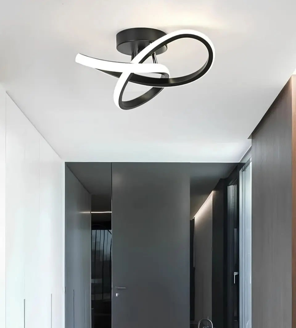 Elagance Modern Ultra Power Beyaz Ledli Plafonyer SİYAH KASA - BEYAZ IŞIK