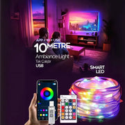 Yeni Nesil  SESE DUYARLI Telefon ve Kumanda Kontrollü Magic Led - SU GEÇİRMEZ