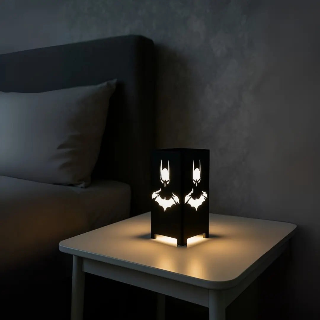 Batman LED Işıklı BJK Masa Lambası  Dekoratif Gece Lambası