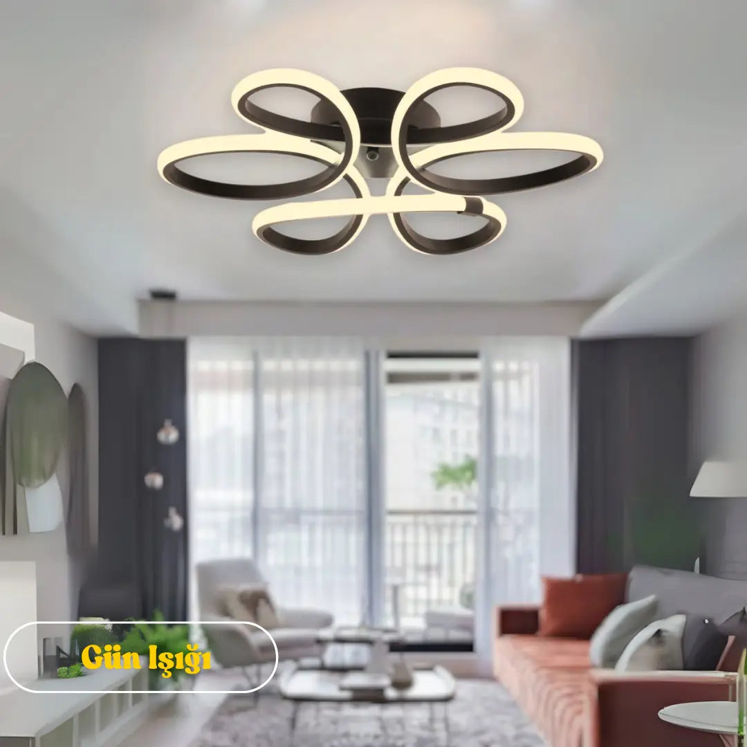 Linup Modern Plafonyer Tavana Sıfır Power LED Avize GÜN IŞIĞI