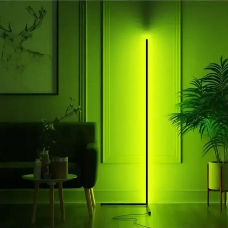 Auralux Akıllı ARGB LED Lambader – Kumandalı, 56 Işık Modu ve 4 Sabit Renk - 150 Cm