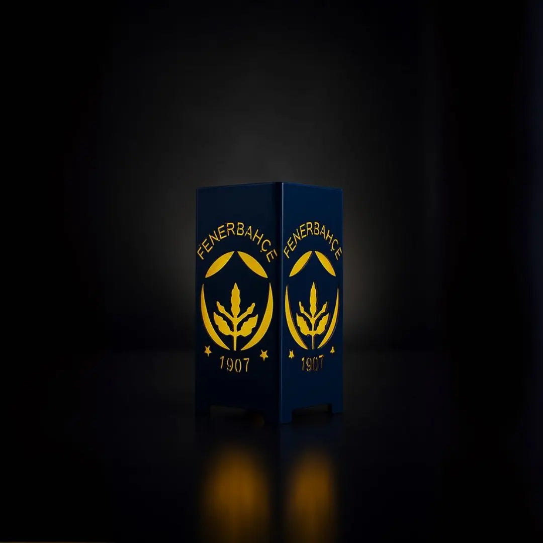 FENERBAHÇE  LED Işıklı FB Masa Lambası  Dekoratif Gece Lambası FENERBAHÇE