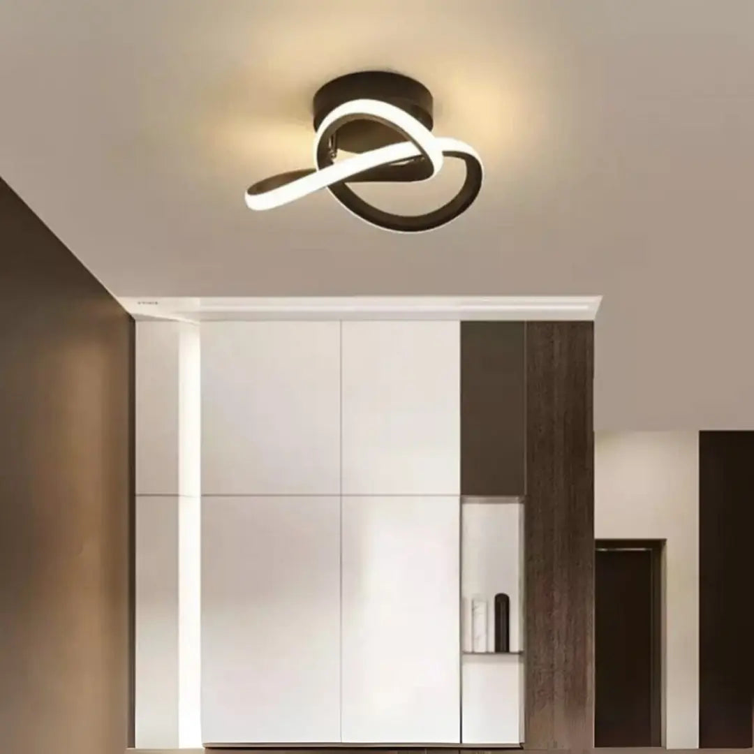 Elagance Modern Ultra Power Ledli Plafonyer SİYAH KASA - GÜN IŞIĞI