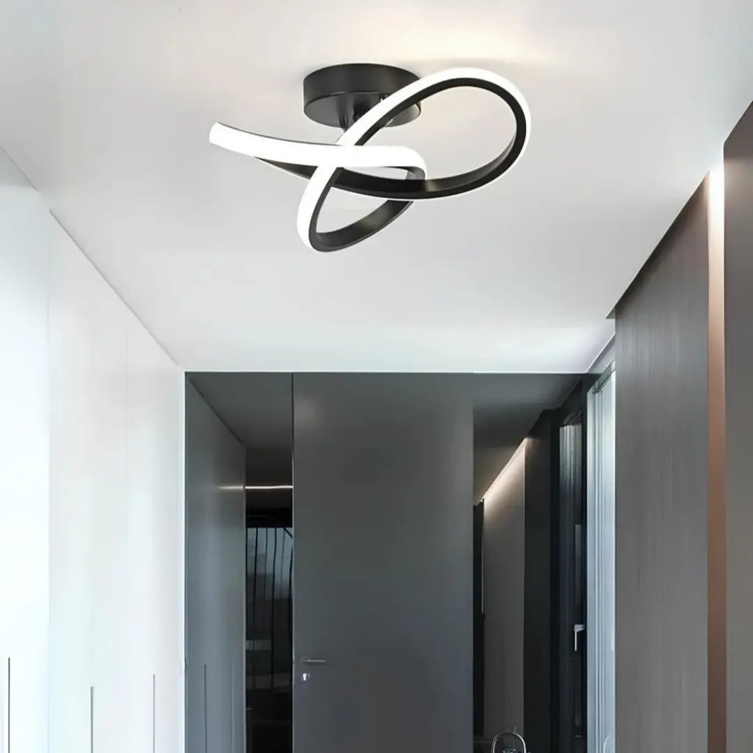 Elagance Modern Ultra Power Beyaz Ledli Plafonyer SİYAH KASA - BEYAZ IŞIK