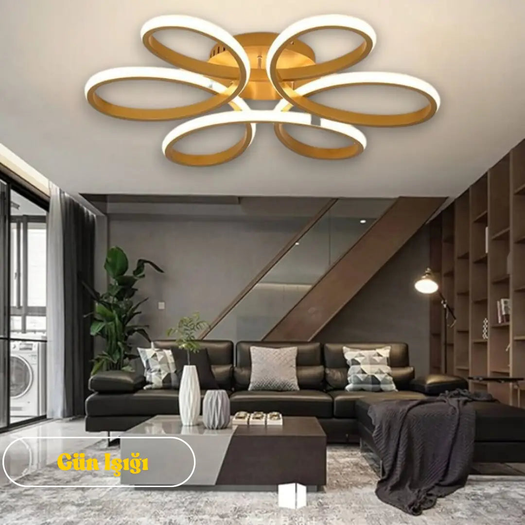 Linup Modern Plafonyer Tavana Sıfır Power LED Avize GÜN IŞIĞI
