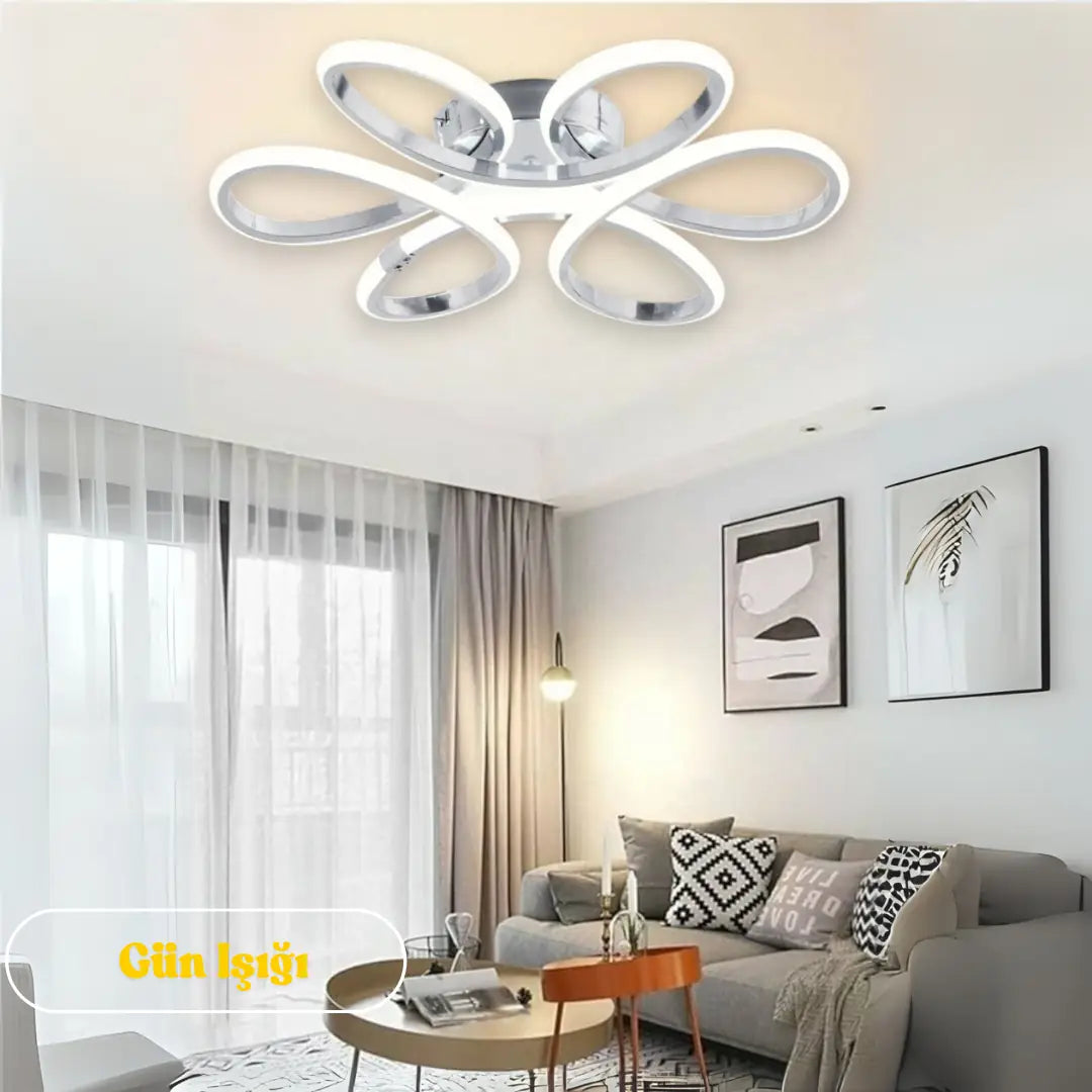 Linup Modern Plafonyer Tavana Sıfır Power LED Avize GÜN IŞIĞI