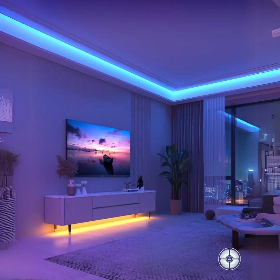 SESE DUYARLI RGB ŞERİT LED  KUMANDALI  ( ÖLÇÜ SEÇENEĞİ )