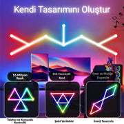 Shaped Rod Şekil Verilebilir ARGB Led Çubuk BEYAZ KASA
