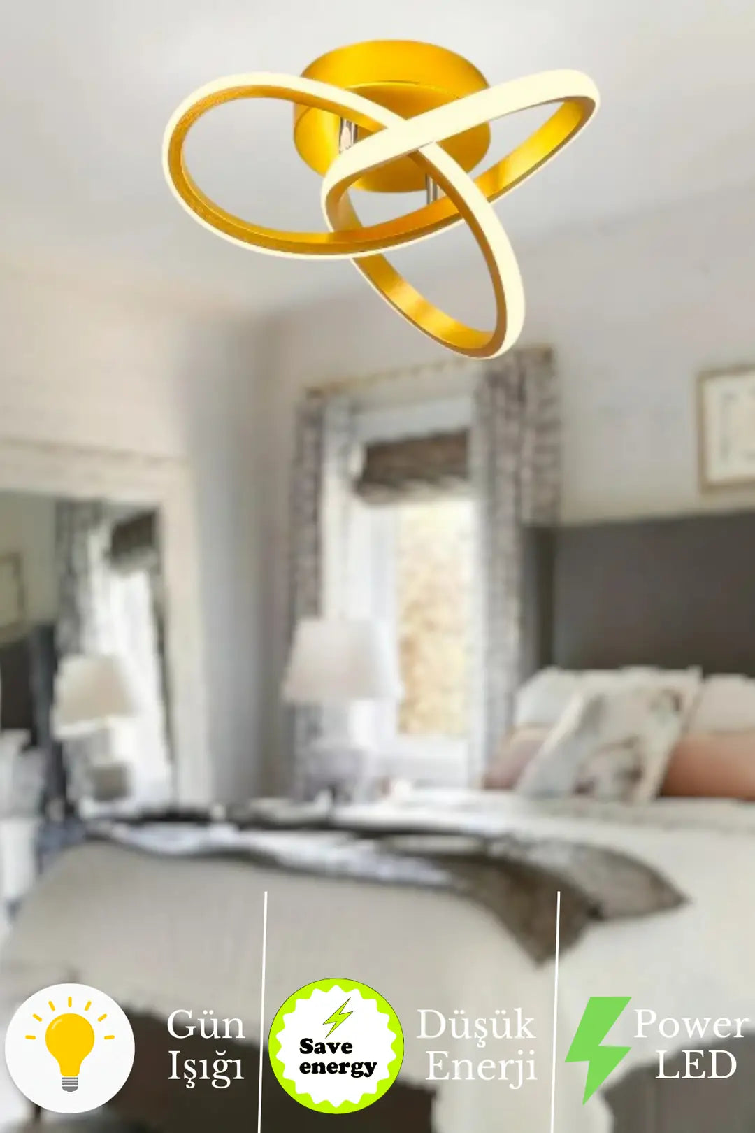 Elagance Modern Ultra Power Ledli Plafonyer ESKİTME KASA - GÜN IŞIĞI