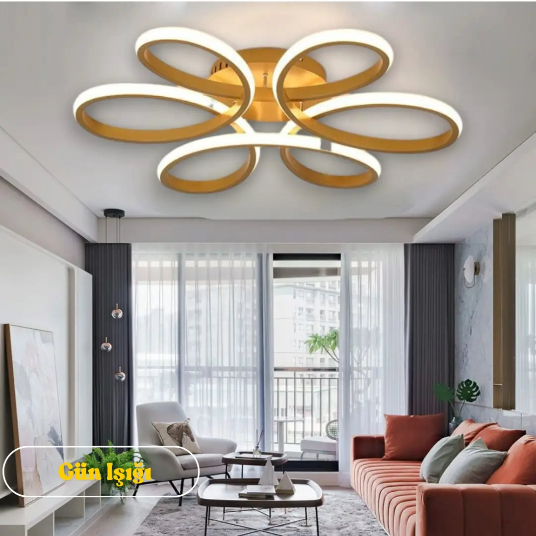 Linup Modern Plafonyer Tavana Sıfır Power LED Avize GÜN IŞIĞI
