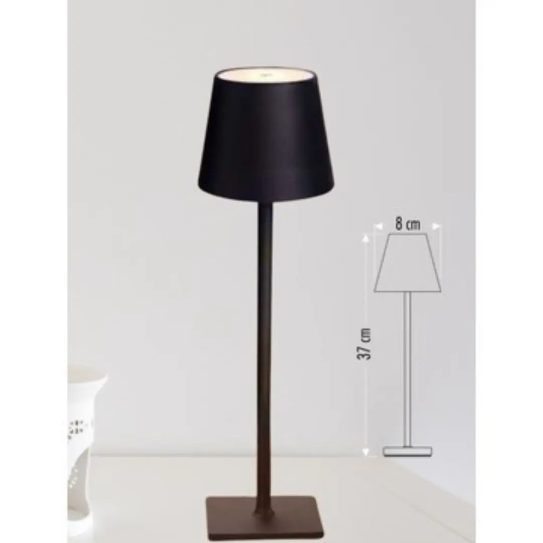 İstanbul Şarjlı Masa Lambası – Tek Tuşla 3 Renk, USB Şarjlı, Taşınabilir LED Aydınlatma