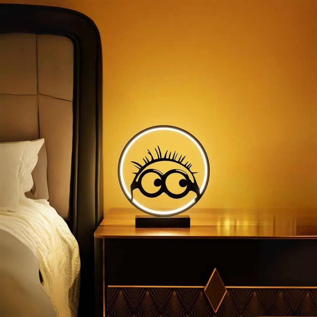 Eye LED Işıklı Masa Lambası  Dekoratif Gece Lambası