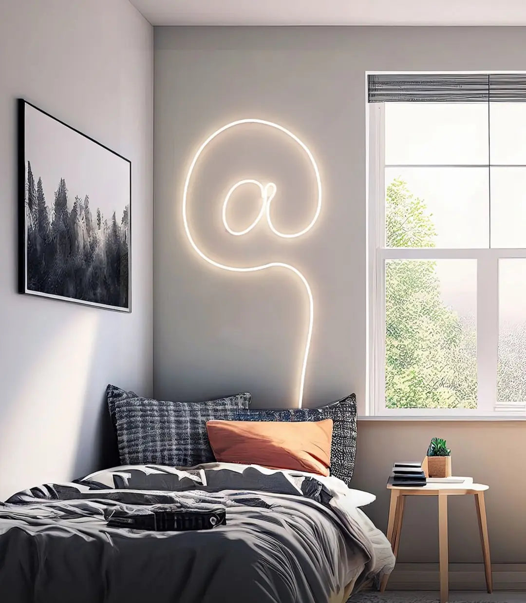 Luno 220 WOLT GÜN IŞIĞI NEON TAK ÇALIŞTIR FİŞLİ ÖLÇÜ SEÇENEKLİ