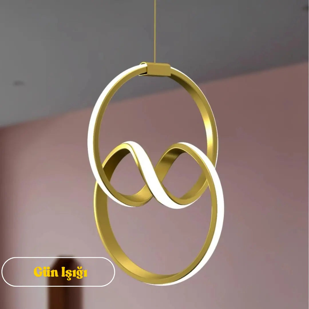 Emily Modern Sarkıt Power LED Avize Gün Işığı - Eskitme Kasa