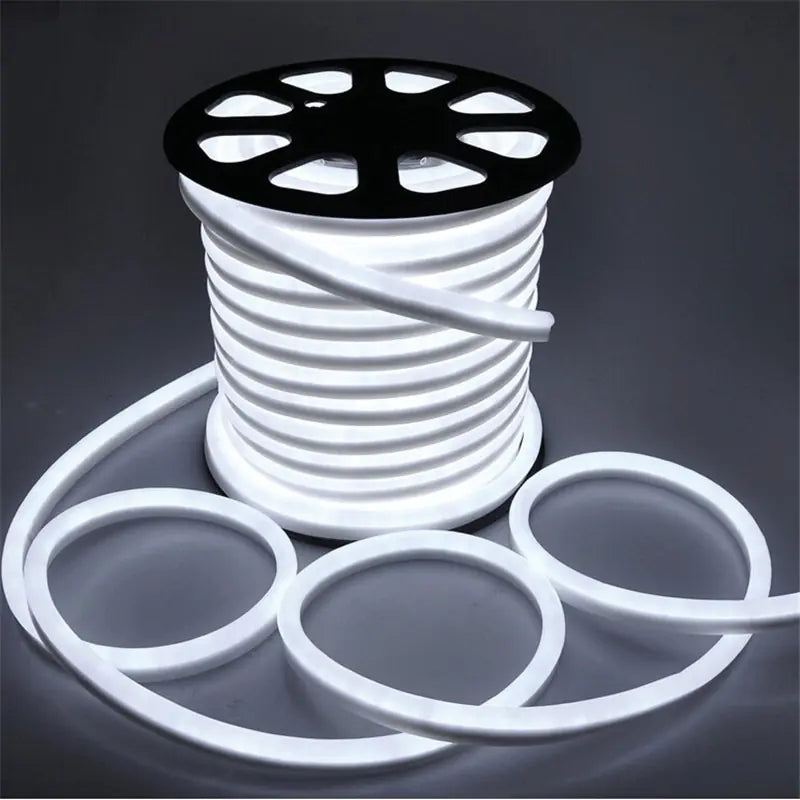 Rayza Neon Esnek Şerit Led Tak Çalıştır Kumandalı - Dimmer-Beyaz (ÖLÇÜ SEÇENEĞİ)