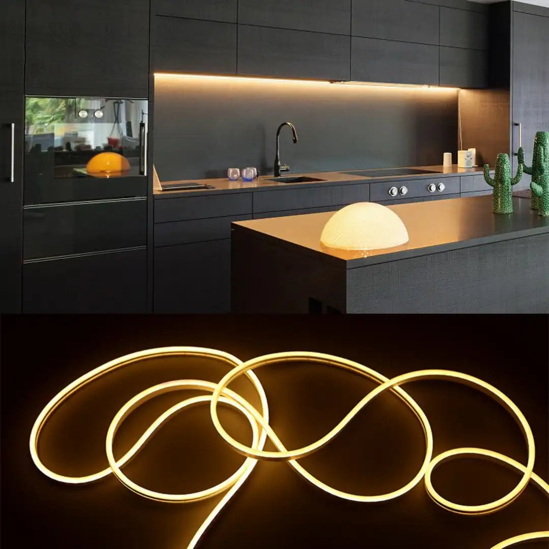 Luno 220 WOLT GÜN IŞIĞI NEON TAK ÇALIŞTIR FİŞLİ ÖLÇÜ SEÇENEKLİ