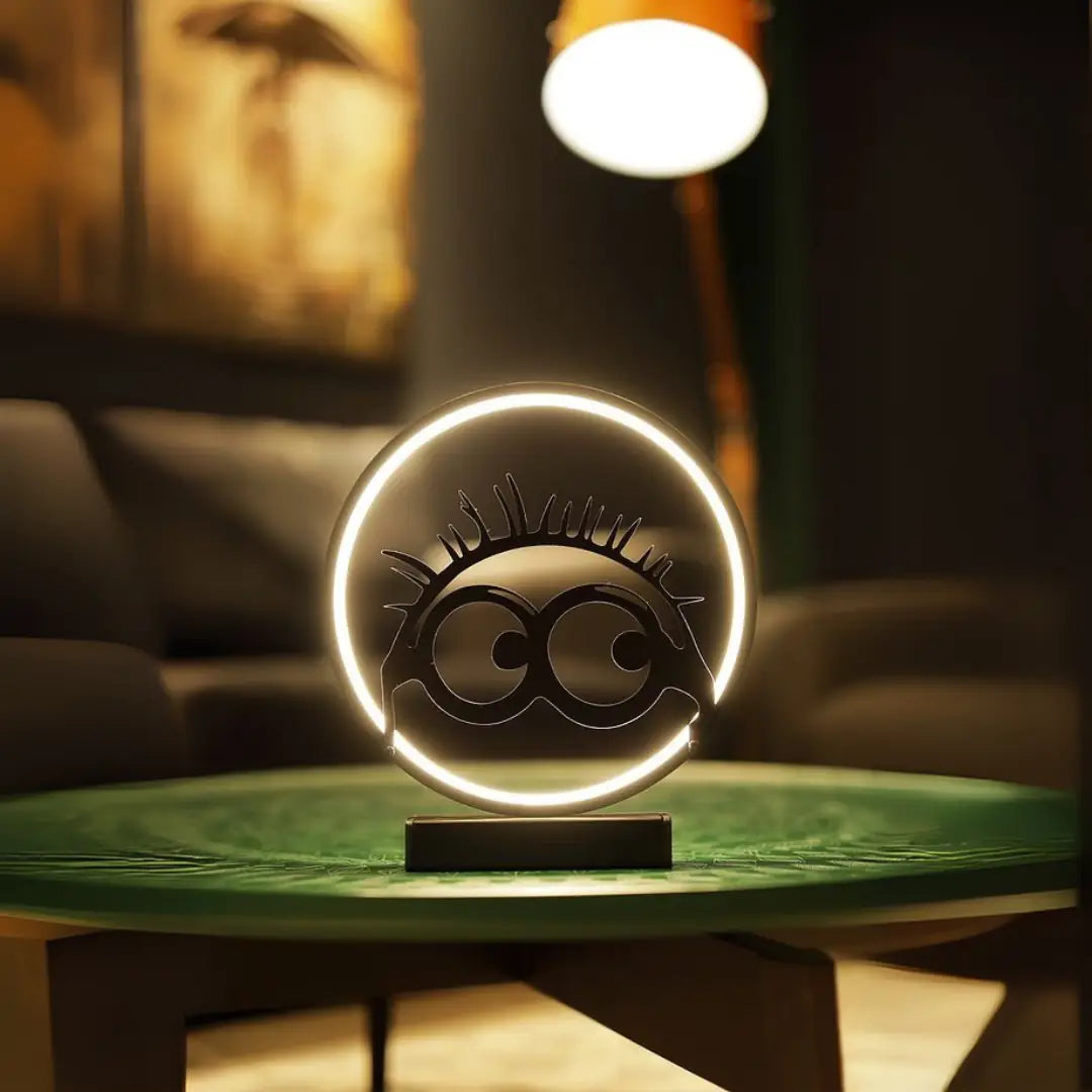 Eye LED Işıklı Masa Lambası  Dekoratif Gece Lambası