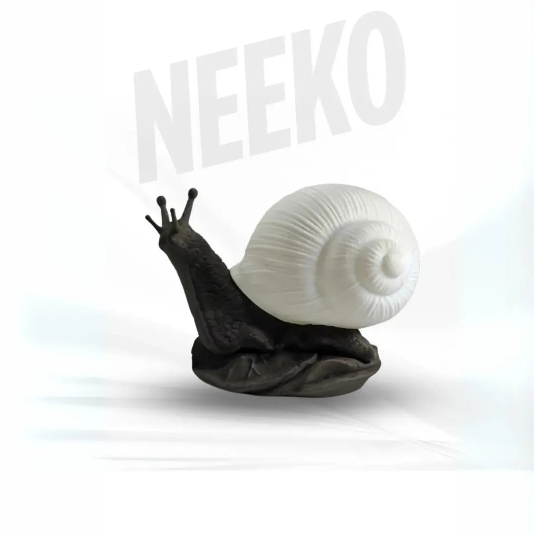 Salyangoz Gece Lambası-3D LED Işıklı,Dekor Masa Lambası