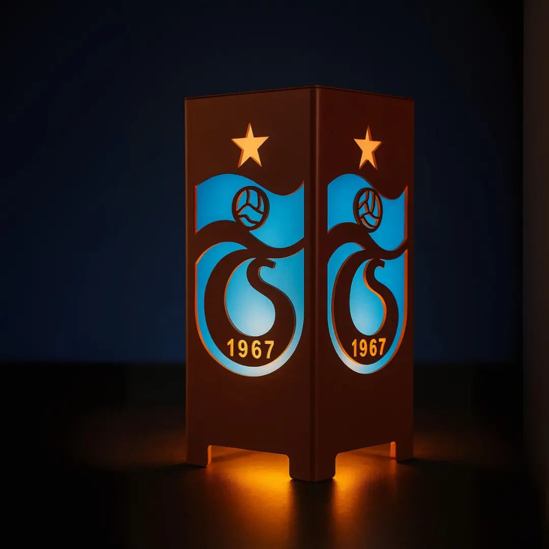 Trabzon LED Işıklı Masa Lambası  Dekoratif Gece Lambası