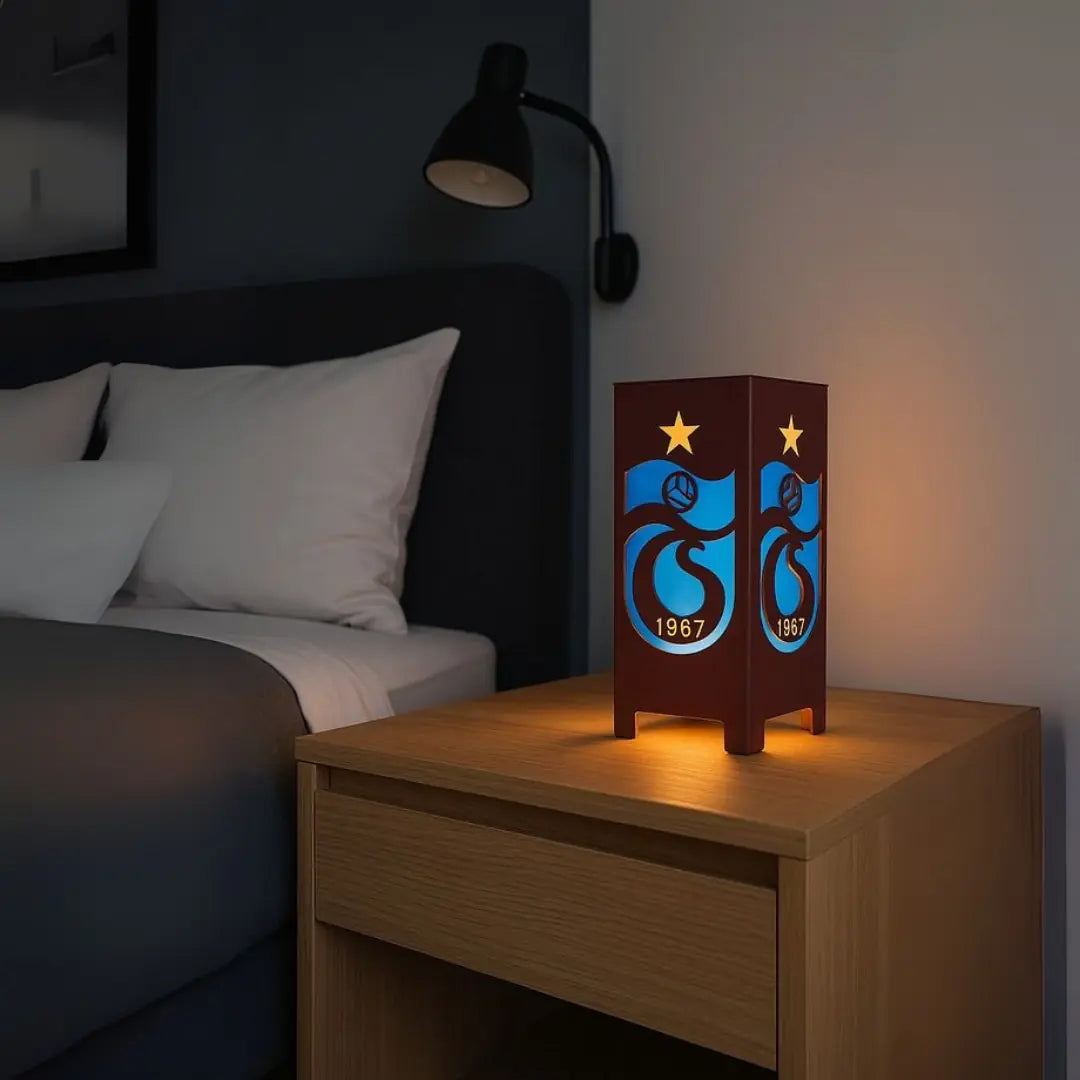 Trabzon LED Işıklı Masa Lambası  Dekoratif Gece Lambası