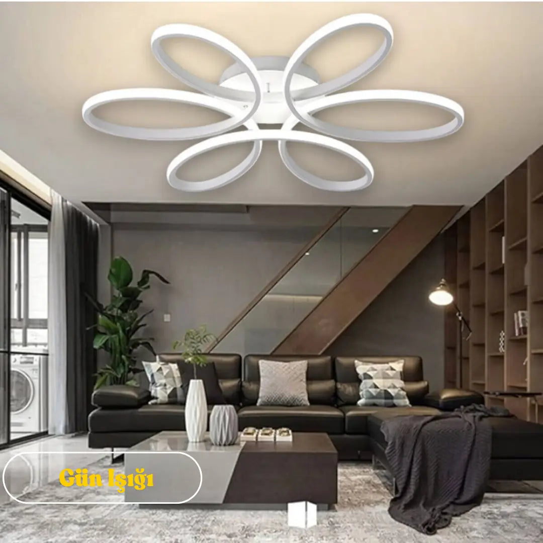 Linup Modern Plafonyer Tavana Sıfır Power LED Avize GÜN IŞIĞI