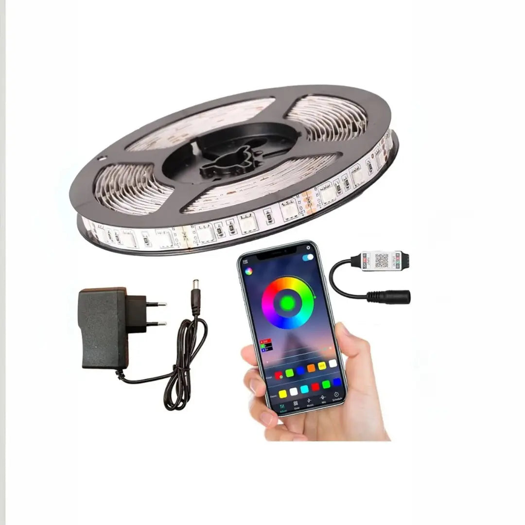 MOBİL TELEFON  KONTROL ŞERİT LED  RGB ( ÖLÇÜ SEÇENEĞİ )