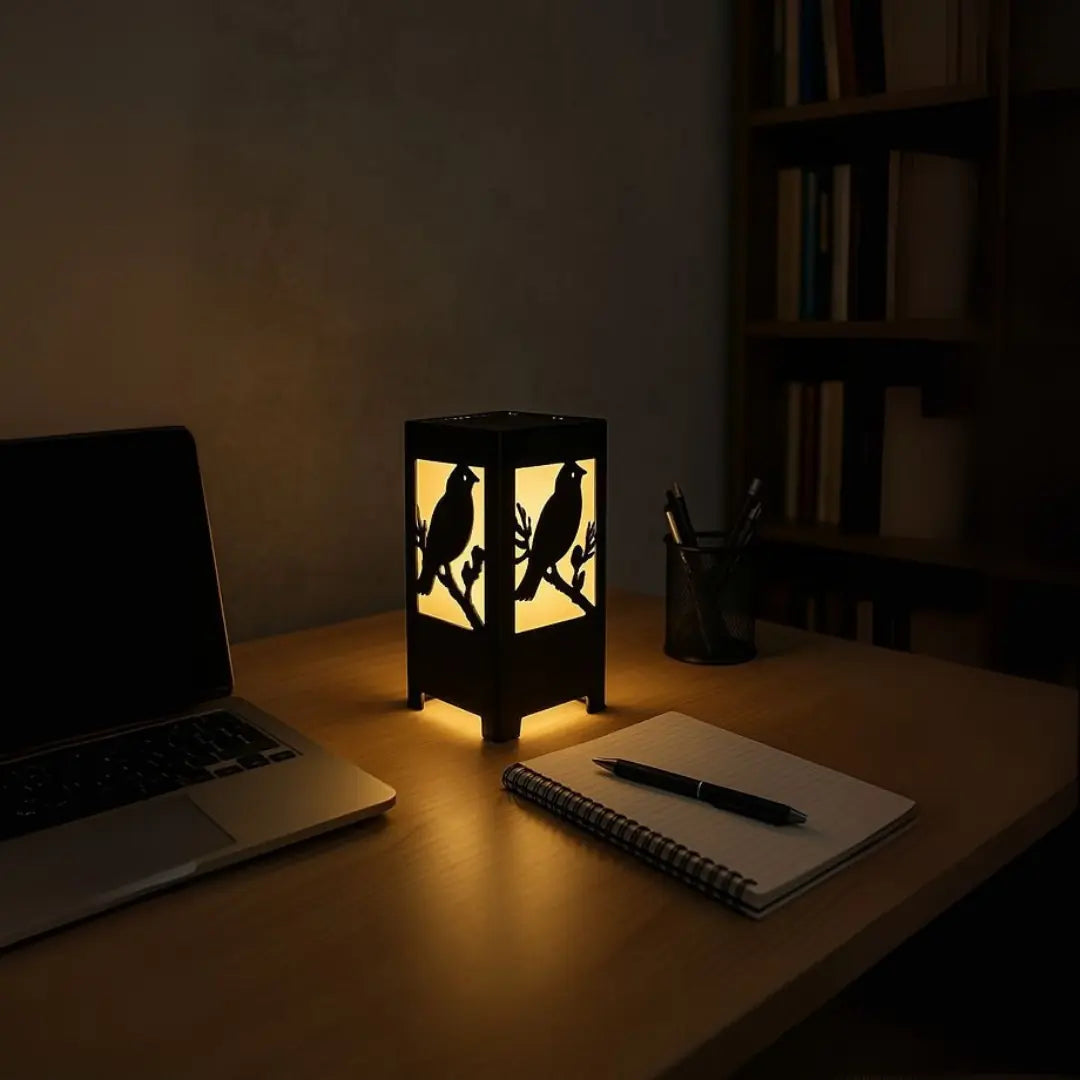 Bird LED Işıklı Masa Lambası  Dekoratif Gece Lambası