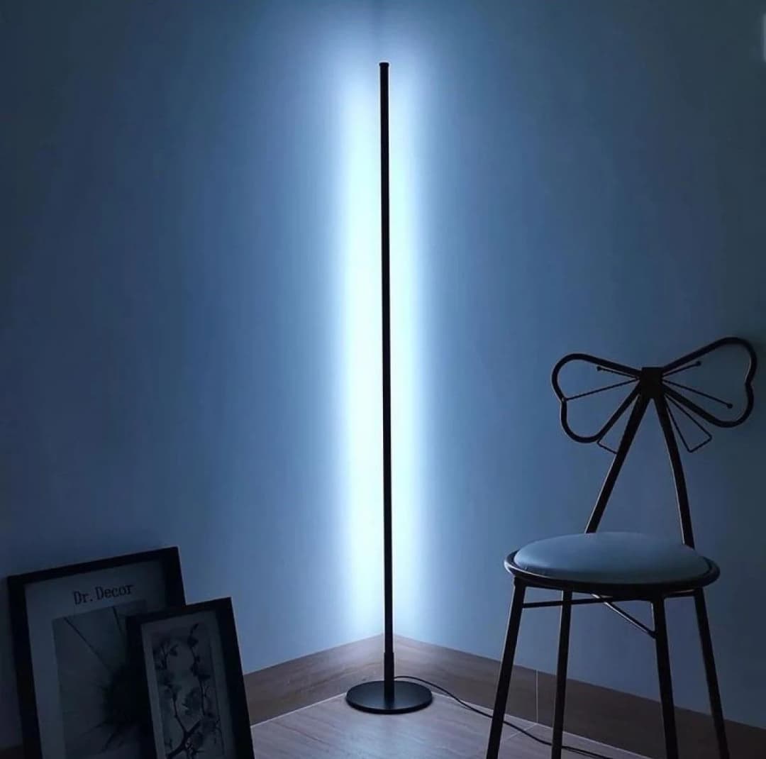 Sondra Sese ve Müziğe Duyarlı RGB LED Lambader – Kumandalı, 8 Renk, 4 Ritim Modu 150 Cm