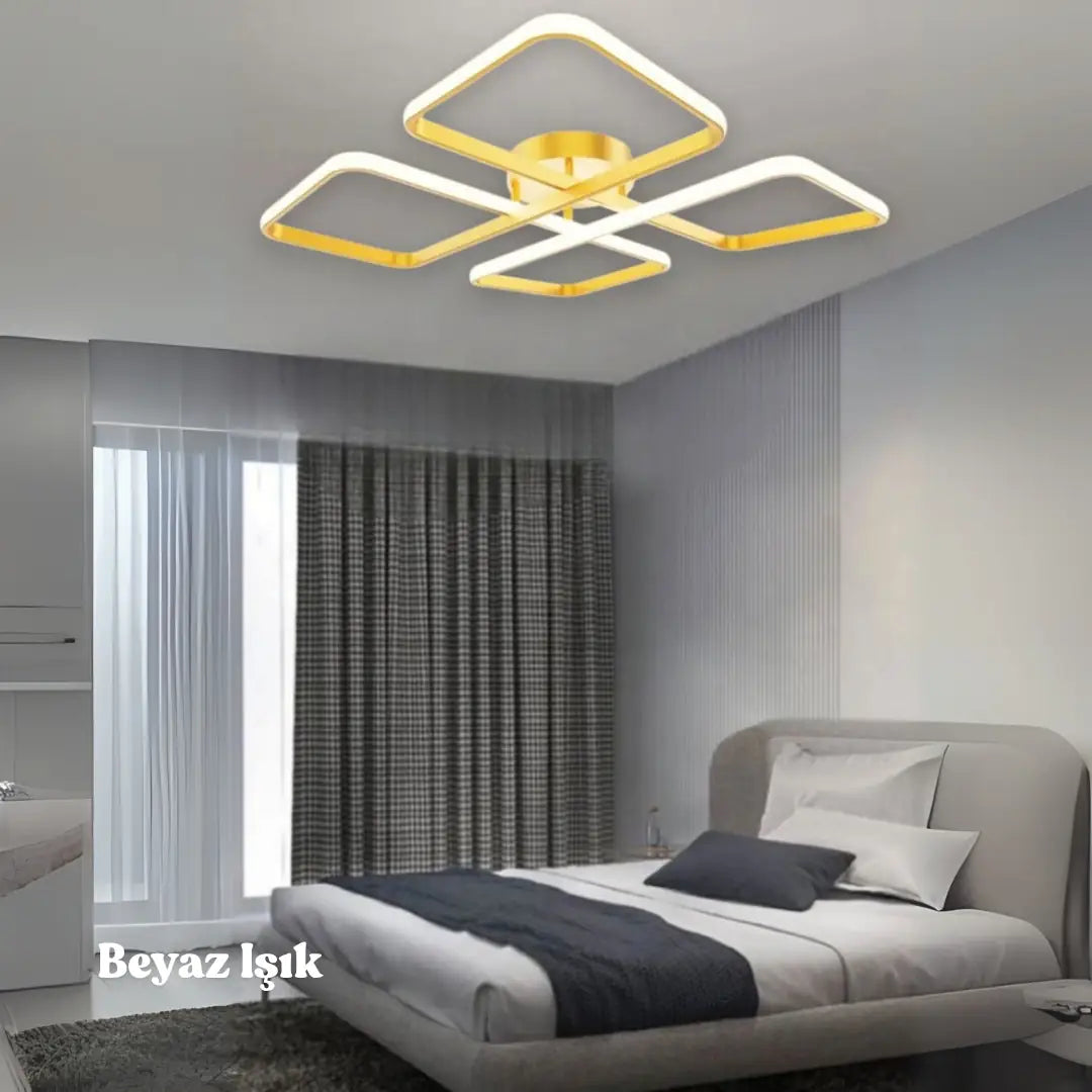 Novem Plafonyer Ultra Süper Power Ledli Tava Sıfır Avize BEYAZ IŞIK