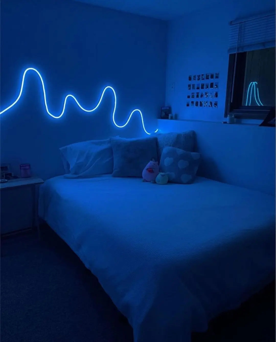 Flexin Neon Rgb Led - Sese Müziğe Duyarlı Kumandalı -çok Renkli (ÖLÇÜ SEÇENEĞİ)
