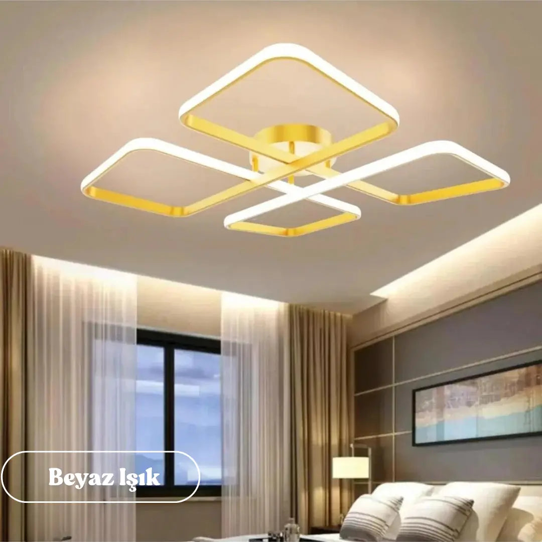 Novem Plafonyer Ultra Süper Power Ledli Tava Sıfır Avize BEYAZ IŞIK