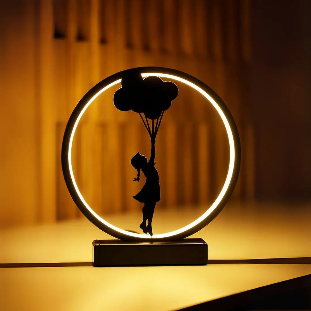 She LED Işıklı Masa Lambası  Dekoratif Gece Lambası