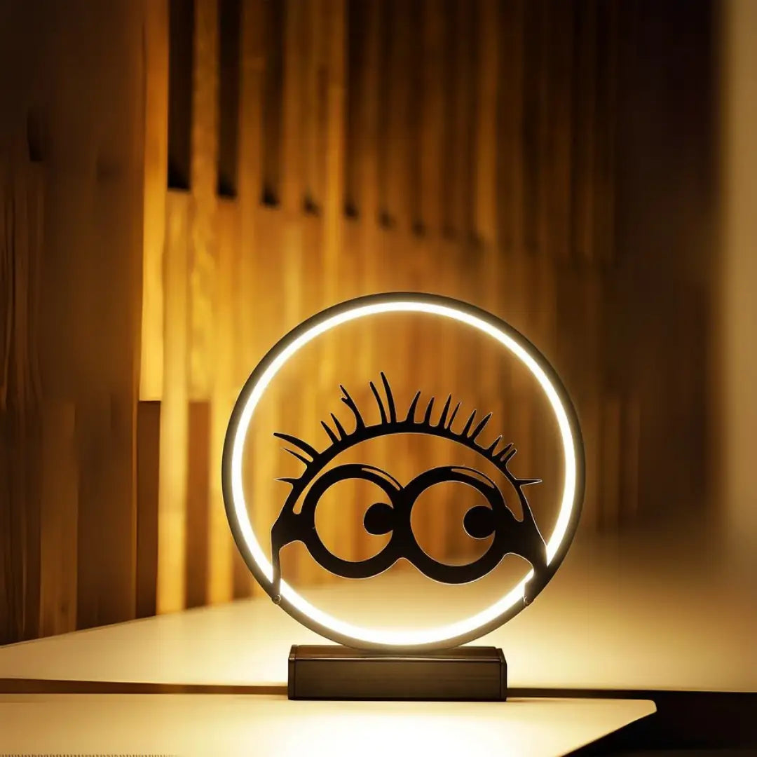 Eye LED Işıklı Masa Lambası  Dekoratif Gece Lambası