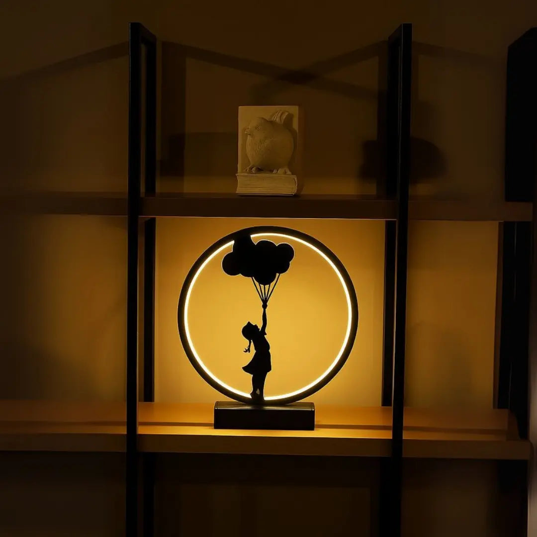 She LED Işıklı Masa Lambası  Dekoratif Gece Lambası