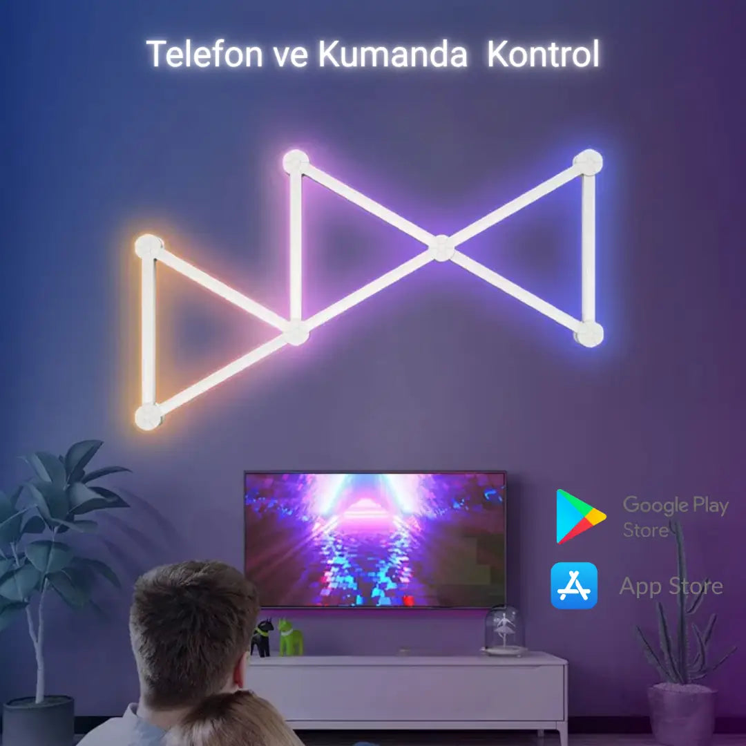 Shaped Rod Şekil Verilebilir ARGB Led Çubuk BEYAZ KASA
